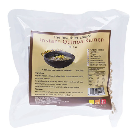 Nutritionist Choice Instant Quinoa Ramen Miso