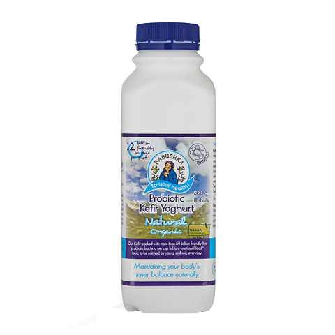 Babushka Organic Kefir Drinking Yoghurt Natural