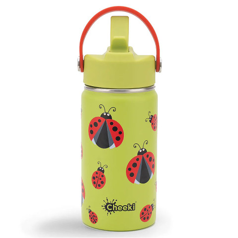 Cheeki Kids Bottle - Insulated - Ladybug