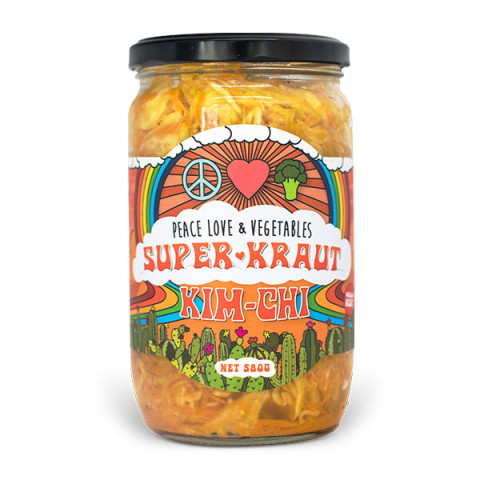 Peace Love and Vegetables Kim Chi SuperKraut