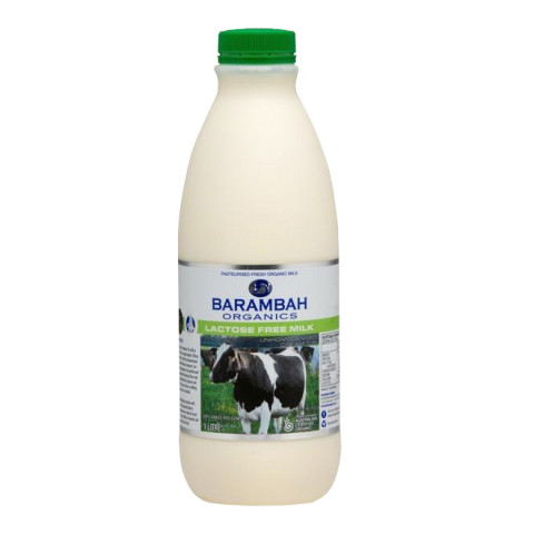 Barambah Organics Lactose Free Full Cream Unhomogenised (cow) Milk
