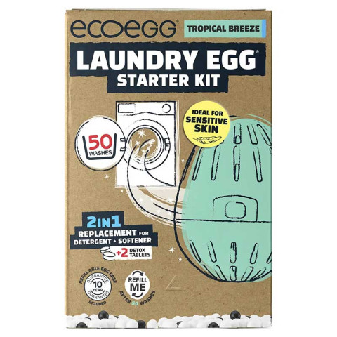 Ecoegg Laundry Egg Starter Kit Tropical Breeze