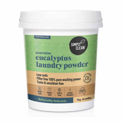 Simply Clean Laundry Powder Australian Eucalyptus