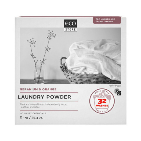 Eco Store Laundry Powder Geranium Orange