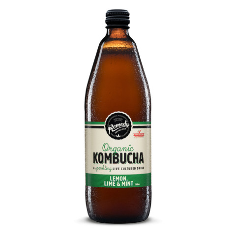 Remedy  Lemon, Lime and Mint Kombucha