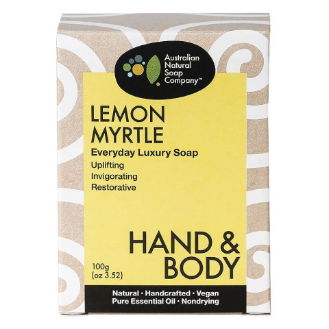 Australian Natural Soap Co Lemon Myrtle Everyday Luxury Soap