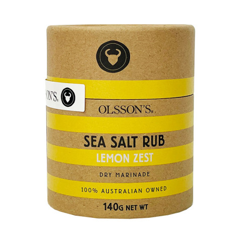 Olsson's Lemon Zest Salt Rub