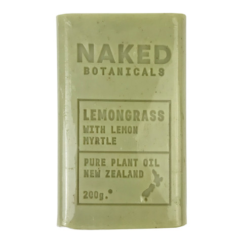 Naked Botanicals Lemongrass Lemon Myrtle Soap<br>
