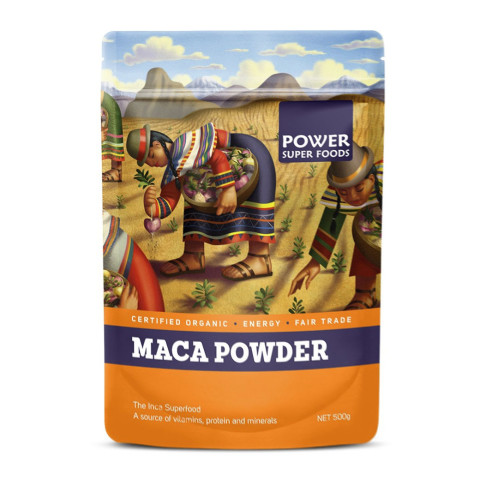 Power Super Foods Maca Powder Certified Organic