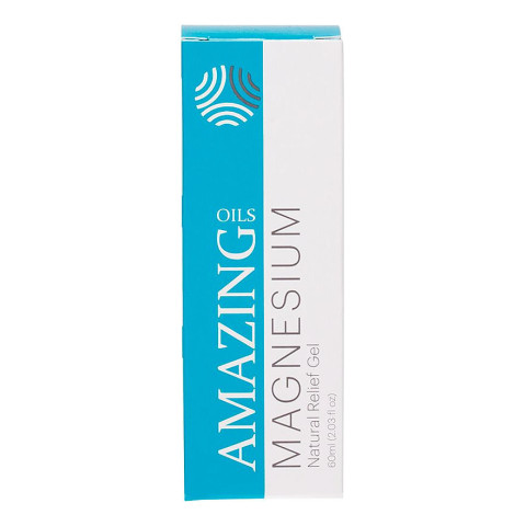 Amazing Oils Magnesium Gel MSM Natural Relief Roll-On