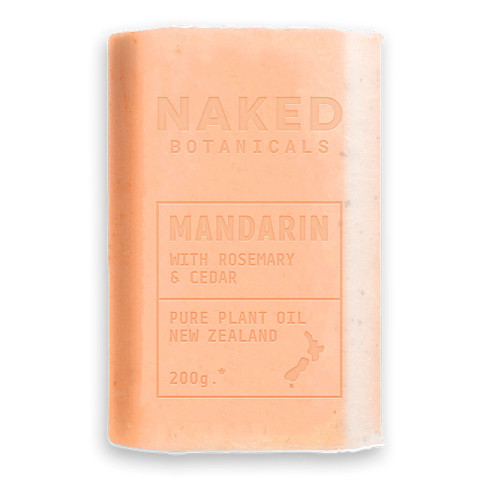 Naked Botanicals Mandarin Rosemary Cedar Soap