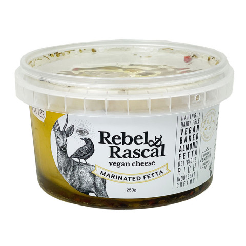 Rebel and Rascal Marinated Fetta Feta Vegan