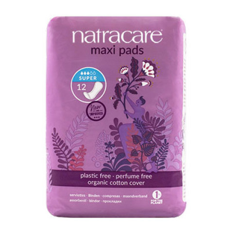 Natracare Maxi Pads Super