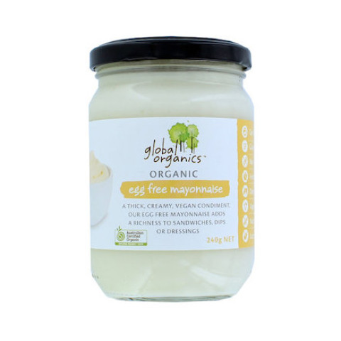 Global Organics Mayonnaise Egg Free Organic