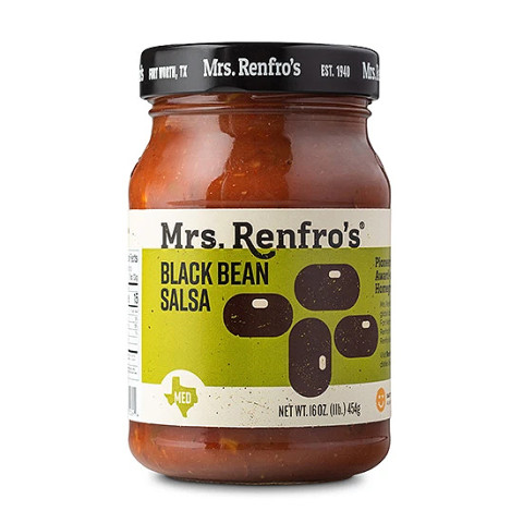 Mrs Renfro's Medium Salsa - Black Bean
