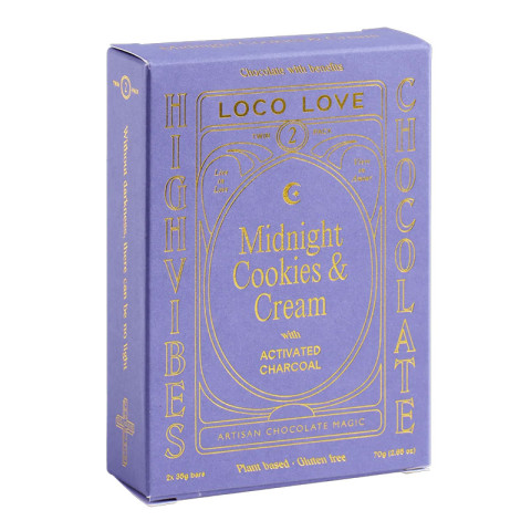 Loco Love Chocolate Midnight Cookies and Creme