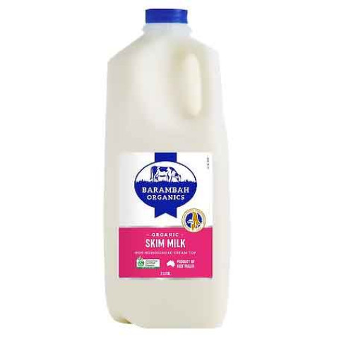 Barambah Milk Skim Unhomogenised - Clearance