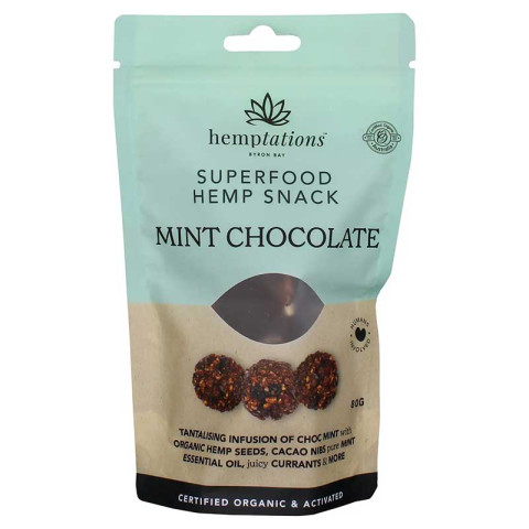 2Die4 Live Foods Mint Chocolate Hemptations Organic