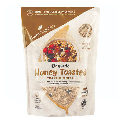 Ceres Organics Muesli Honey Toasted