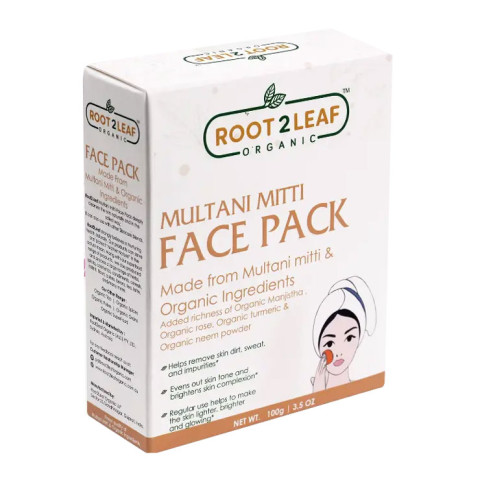 Root2Leaf Multani Mitti Face Pack