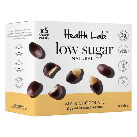 Health Lab Mylk Peanuts Low Sugar