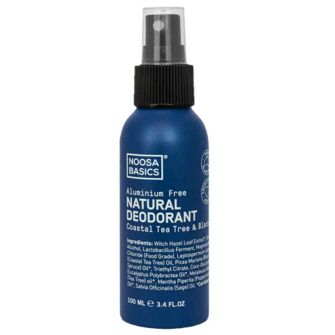 Noosa Basics Natural Deodorant Spray - Coastal Tea Tree and Black Spruce