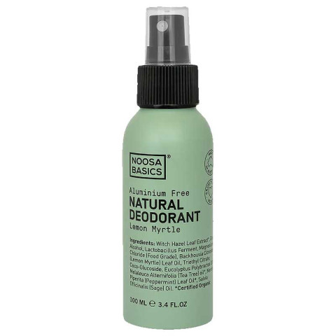 Noosa Basics Natural Deodorant Spray - Lemon Myrtle