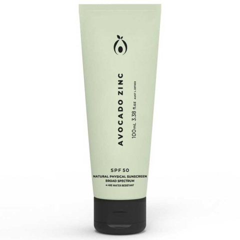 Avocado Zinc Natural Physical Sunscreen SPF50