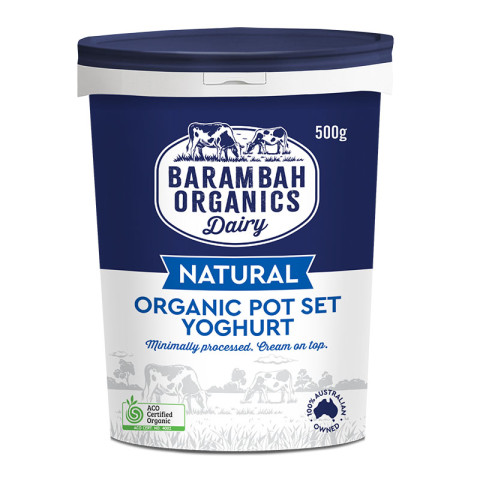 Barambah Organics (special offer) Natural Pot Set Yoghurt