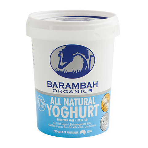 Barambah Organics Natural Yoghurt