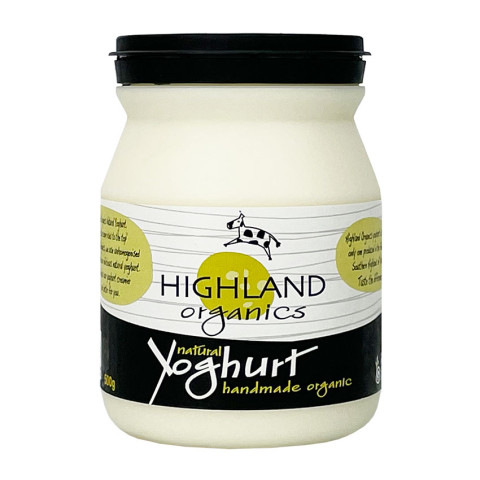 Highland Organic Natural Yoghurt - Clearance
