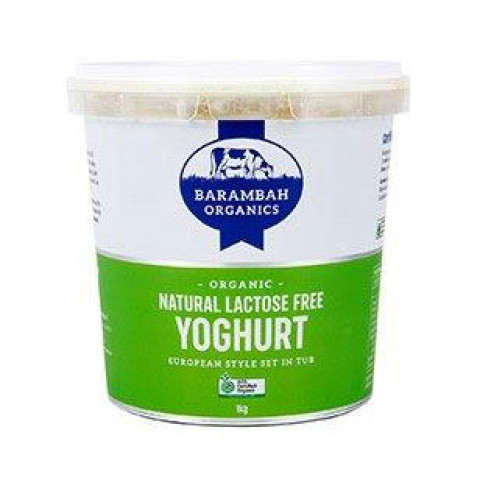 Barambah Organics Natural Yoghurt Lactose Free