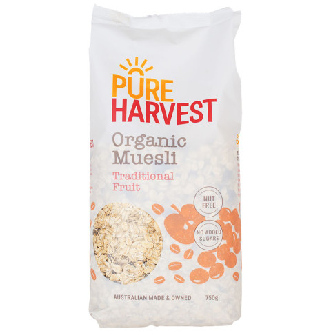 Pure Harvest Nut Free Natural Muesl