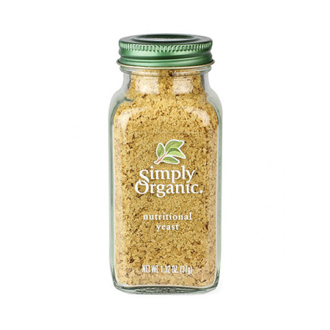 Simply Organic Nutritional Yeast Glass Jar