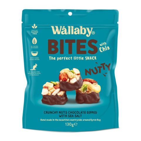 Wallaby Nutty Bites Sea Salt
