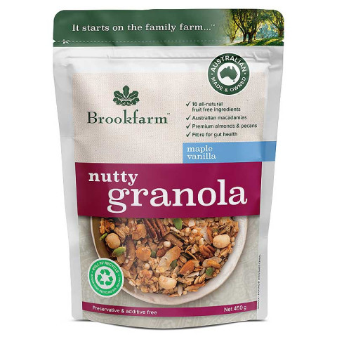 Brookfarm Nutty Granola with Maple Vanilla