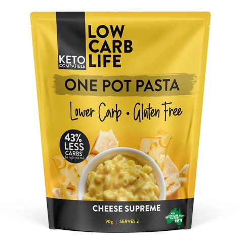 Low Carb Life One Pot Pasta Cheese Supreme