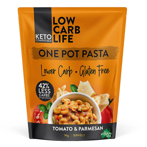 Low Carb Life One Pot Pasta Tomato and Parmesan