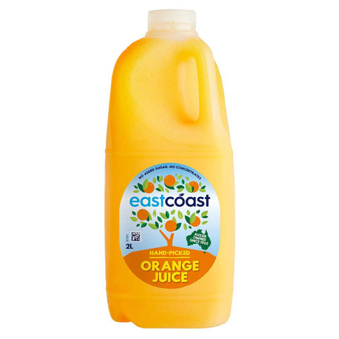 East Coast Beverages Orange Juice 100%