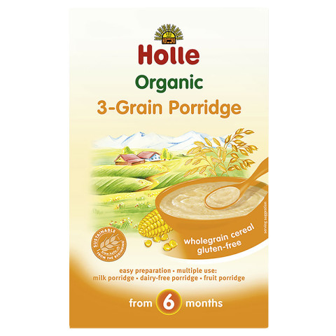 Holle  Organic 3 Grain Porridge