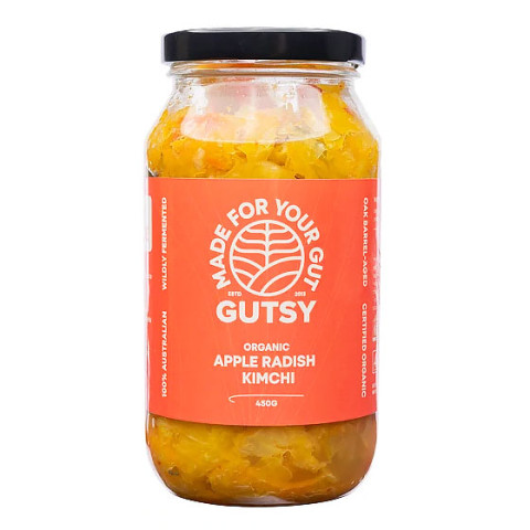 Gutsy Organic Apple Radish Kimchi