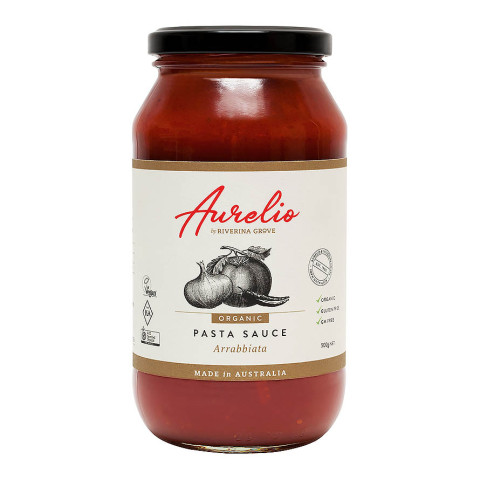 Aurelio Organic Arrabbiatta Pasta Sauce