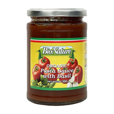BioNature Organic Basil Pasta Sauce Bulk Buy