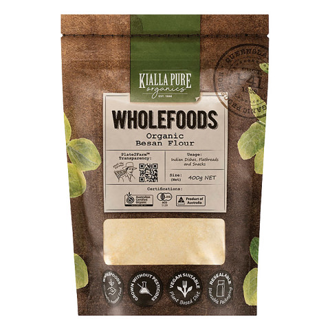 Kialla Organic Besan (Chickpea) Flour