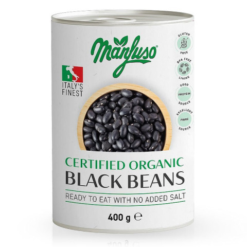 Manfuso Organic Black Beans