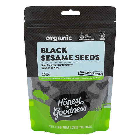 Honest to Goodness Organic Black Sesame Seeds