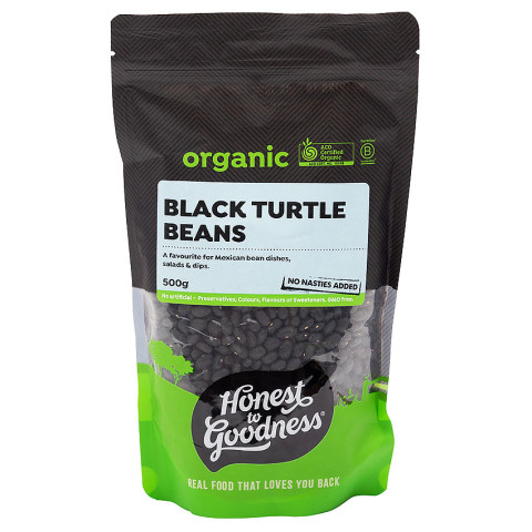 Honest to Goodness Organic Black Turtle Beans