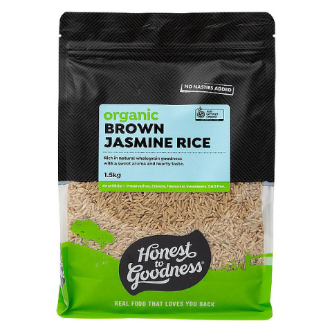 Honest to Goodness Organic Brown Jasmine Rice