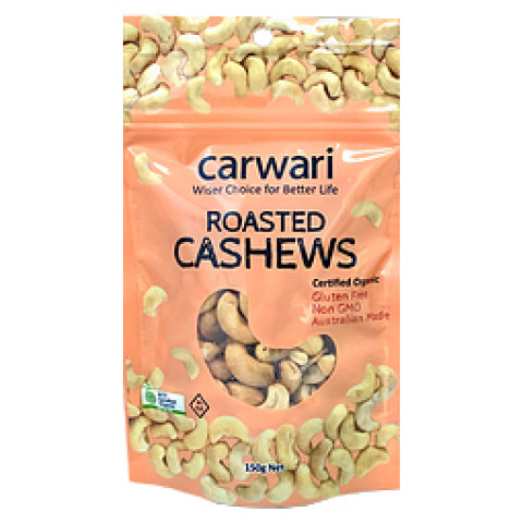Carwari Organic Cashews Roasted