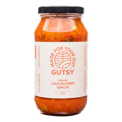 Gutsy Organic Cauliflower Kimchi